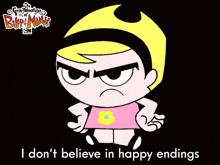 I Don'T Believe In Happy Endings Mandy GIF - I Don'T Believe In Happy Endings Mandy The Grim Adventures Of Billy And Mandy GIFs