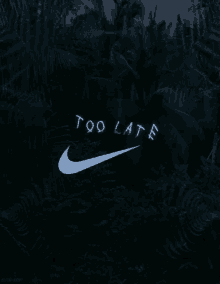 Nike Too Late GIF - Nike Too Late GIFs