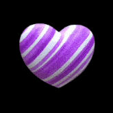 purple heart candy heart alisa