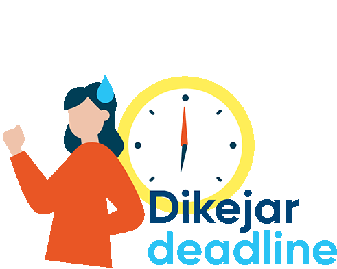 Time Deadline Sticker - Time Deadline Panik Stickers
