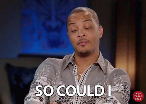 So so could be better. Sure gif.