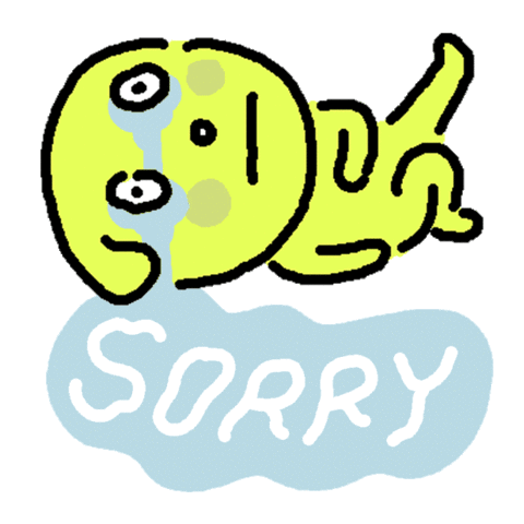 Excuse Me Apologize Sticker - Excuse Me Excuse Apologize Stickers