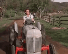 judy garland yay tractor happy farm