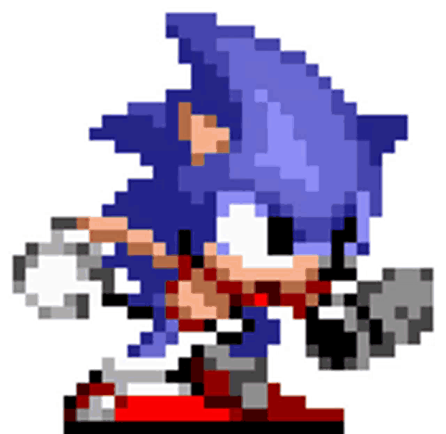 fnf sonicthehedgehog sonicexe sticker by @xxedgybunnydudexx