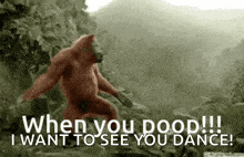 Monkey When You Poop GIF - Monkey When You Poop Dancing GIFs