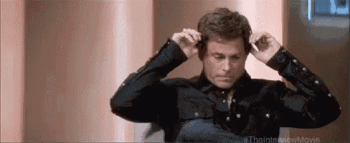 Rob Lowe Taking Wig Off The Interview GIF Bald Rob Lowe The Interview Discover Share GIFs