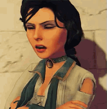 Elizabeth Is Frustrated - Bioshock Infinite GIF - Bioshock Infinite Elizabeth GIFs