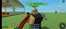 a screenshot of a video game shows a wave of 32 and a time left of 170