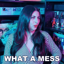 What A Mess Lady Decade GIF - What A Mess Lady Decade Its A Complete Mess GIFs