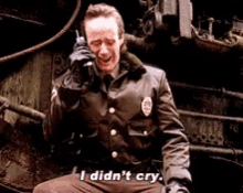 Andy Brennan Twin Peaks GIF - Andy Brennan Twin Peaks I Didnt Cry GIFs