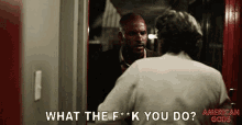 What The Fuck You Do Shadow Moon GIF - What The Fuck You Do Shadow Moon American Gods GIFs