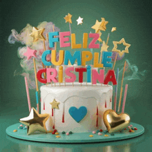 Feliz Cumpleaños Cristina GIF