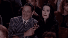 Sweet Look - The Addams Family GIF - Gomezaddams Morticiaaddams Theaddamsfamily GIFs