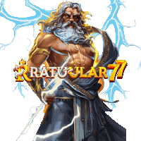 a poster of a man with a beard and the words ratuular 77 on it