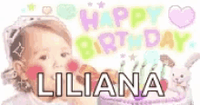 Birthday Happy Birthday GIF - Birthday Happy Birthday Liliana GIFs