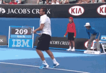Ernests Gulbis Racquet Smash GIF - Ernests Gulbis Racquet Smash Tennis Racket GIFs