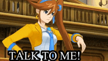 Talk To Me Ace Attorney GIF