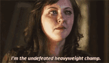 Undefeated GIF - Undefeated Im Undefeated Heavyweight Champ GIFs
