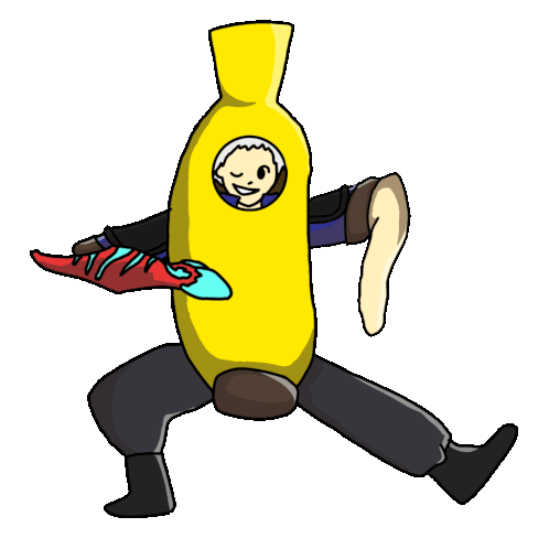 Banana Banana Nero Sticker - Banana Banana Nero Devil Trigger Stickers