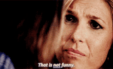 Friday Night Lights Tami Taylor GIF - Friday Night Lights Tami Taylor That Is Not Funny GIFs