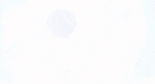 a painting of a blue sky with clouds and a light in the middle