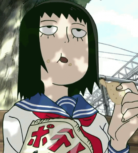 Chips Eating GIF Chips Eating Anime Discover Share GIFs