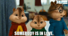 Alvin And The Chipmunks Somebody Is In Love GIF