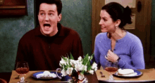 Fake Laughing GIF - Fake Laughing Chandler GIFs