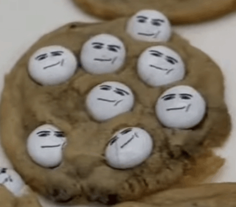 ROBLOX MAN FACE COOKIES 