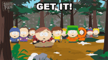 Get It Eric Cartman GIF - Get It Eric Cartman Kyle Broflovski GIFs