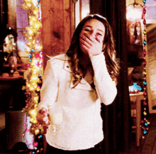 Glee Rachel Berry GIF - Glee Rachel Berry Laugh GIFs