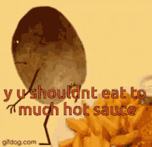Result Of Spice Hot Sauce GIF - Result Of Spice Hot Sauce Potato GIFs