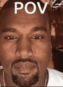 Kanye West Staring Pov GIF - Kanye West Staring Pov Pov Kanye West GIFs