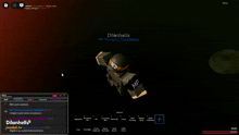 a screenshot of a video game with the name dilanhells on the bottom left