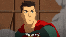 Who Are You Superman GIF - Who Are You Superman Jack Quaid GIFs