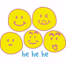emoji yellow kitsch cute hehe
