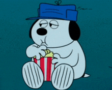 Snoopy Show The Snoopy Show GIF - Snoopy Show The Snoopy Show Eating GIFs