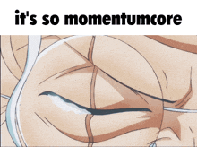 a picture of a man with glasses and the words " it 's so momentumcore " above him