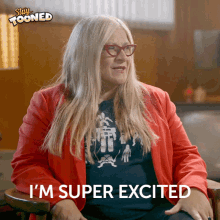 Im Super Excited Kim Wilson GIF - Im Super Excited Kim Wilson Stay Tooned GIFs