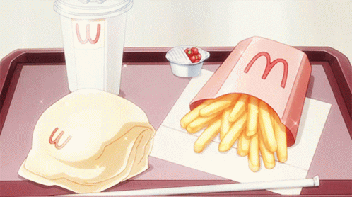 Mcdonalds Anime GIF - Mcdonalds Anime Anime Fast Food - Discover & Share  GIFs