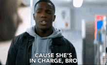 Shes In Charge Point GIF