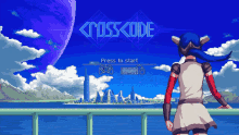 Crosscode Title GIF - Crosscode Title Press To Start GIFs