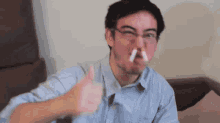 filthy frank thumbs up