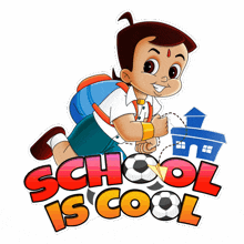 School Is Cool Chhota Bheem GIF - School Is Cool Chhota Bheem Patshala Mein Maza Hai GIFs