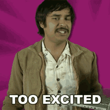 Too Excited Derrick Acosta GIF - Too Excited Derrick Acosta Mega64 GIFs