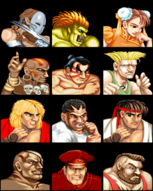 Street Fighter All Characters GIF - Street Fighter All Characters Before And After GIFs