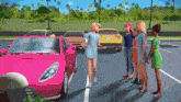Crossing The Road Going To Work GIF - Crossing The Road Going To Work Giving Foods GIFs