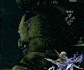 a screenshot of a video game with the name perks visible
