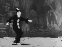 aesthetic vintage cartoon dance clown