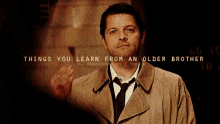 Snap Snap GIF - Supernatural Castiel Things You Learn From An Older Brother GIFs
